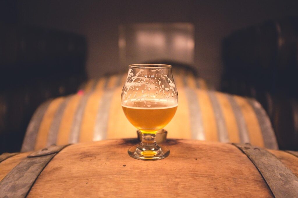 beer, alcohol, brew, drink, wood, barrels, beer, beer, beer, beer, beer